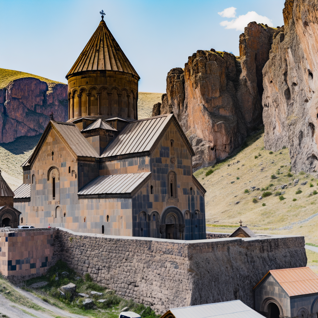 Explorando o Mosteiro de Tatev na Armênia