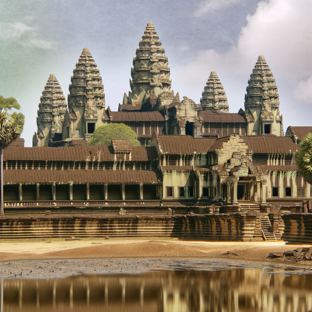 Explorando a magia de Angkor Wat no Camboja