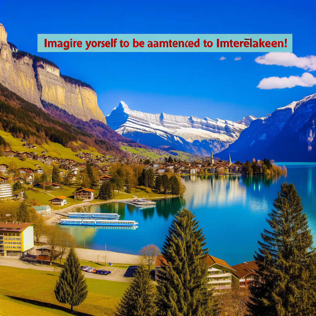 Descobrindo a beleza de Interlaken na Suíça