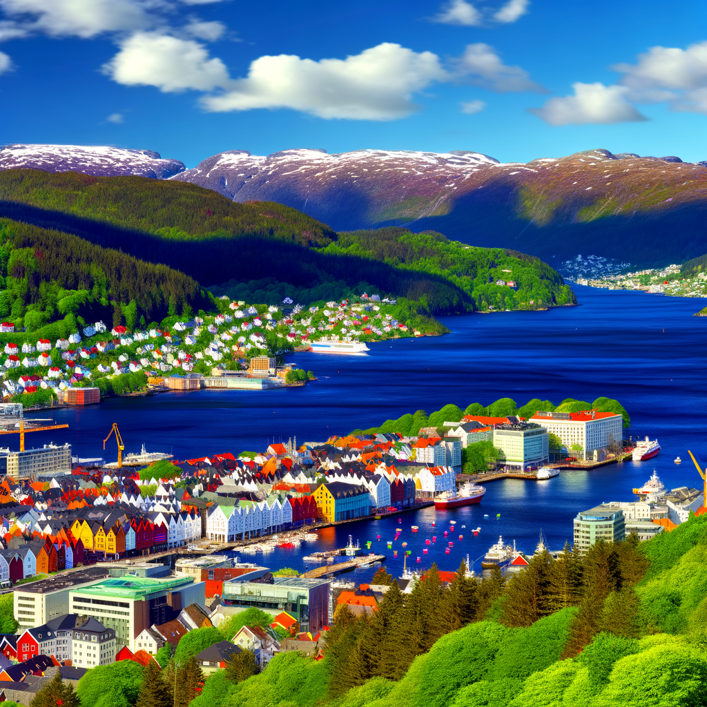 Explorando a Noruega: Descobrindo a Beleza de Bergen