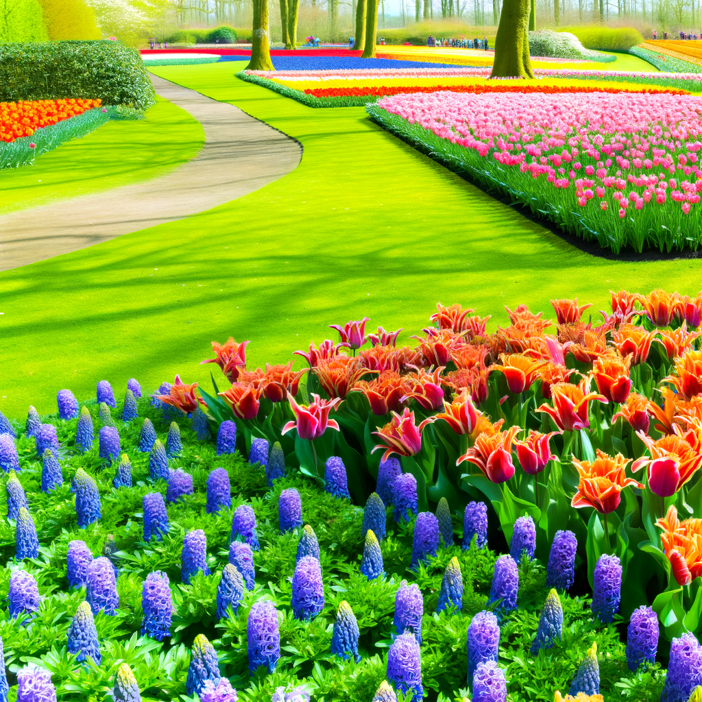 Explorando Holanda: Os Jardins de Keukenhof