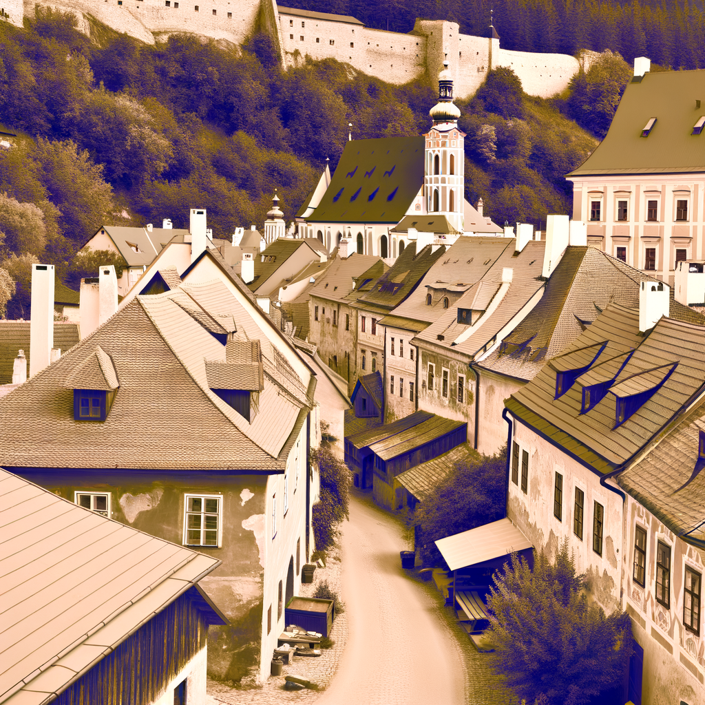 Explorando a República Tcheca: A beleza de Cesky Krumlov