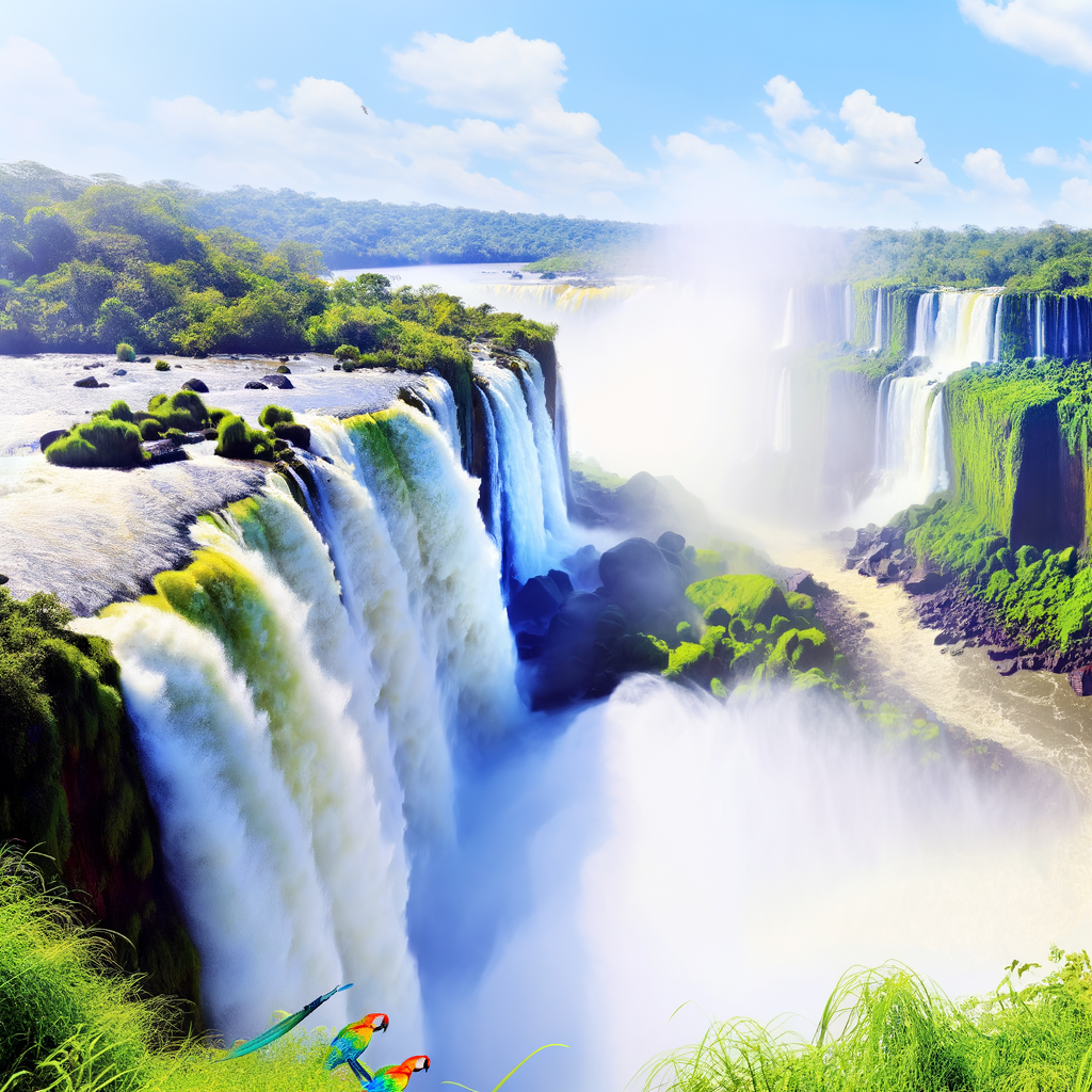 Brasil e as Cataratas do Iguaçu